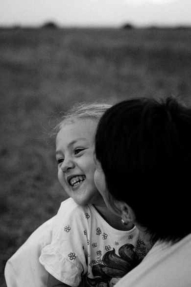 blackandwhite, children, family