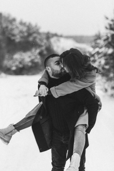 couple, blackandwhite