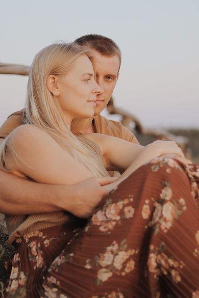 couple, family, portrait