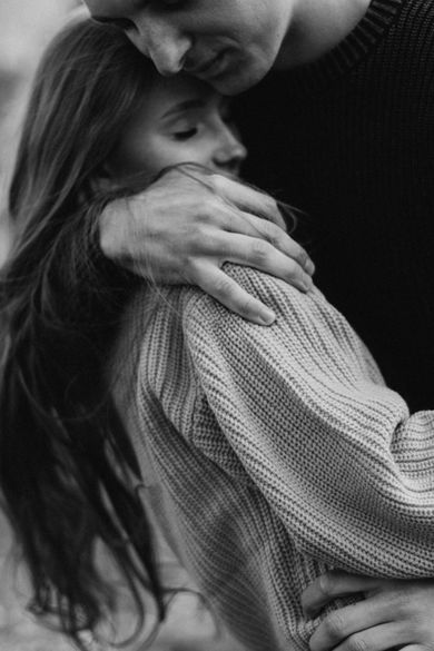 couple, blackandwhite