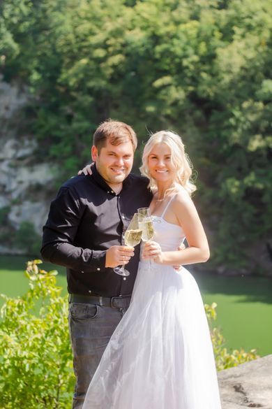 couple, wedding, portrait, family