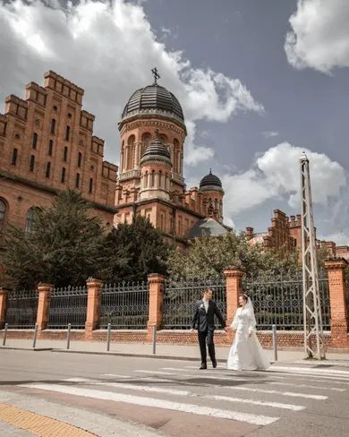 couple, ukraine, wedding, family
