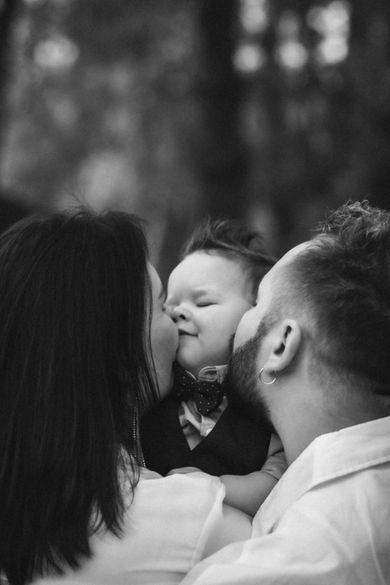 blackandwhite, children, family