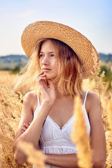 nature, portrait, content