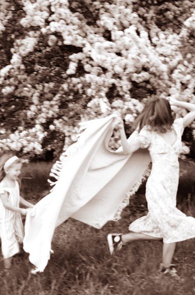 nature, children, family