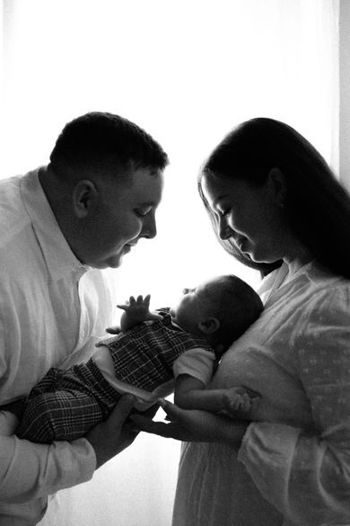 blackandwhite, children, family