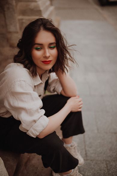 street, portrait