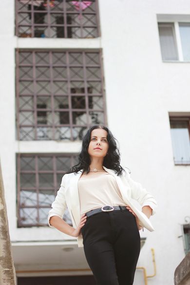 street, portrait