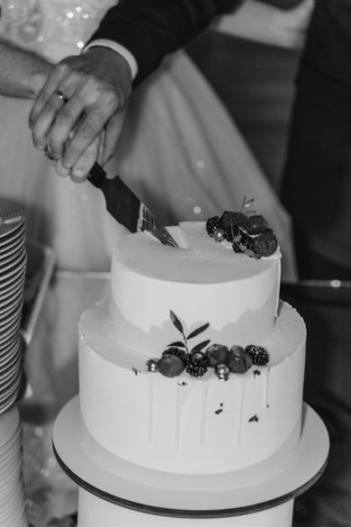 couple, wedding, family