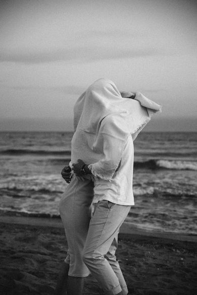 couple, blackandwhite