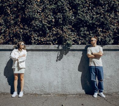 couple, street, ukraine, portrait, content