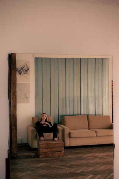 portrait, content, fashion