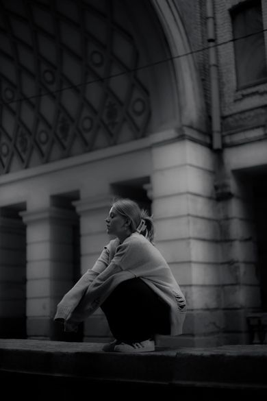 street, content, portrait, blackandwhite