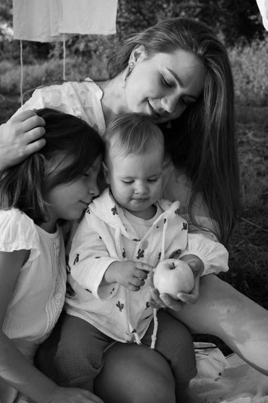 blackandwhite, children, family