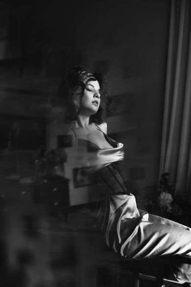 glamour, blackandwhite