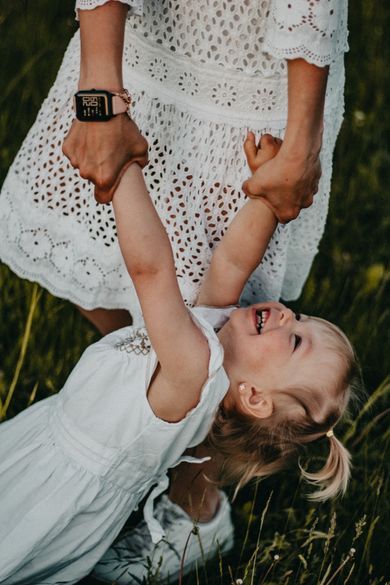 nature, children, family