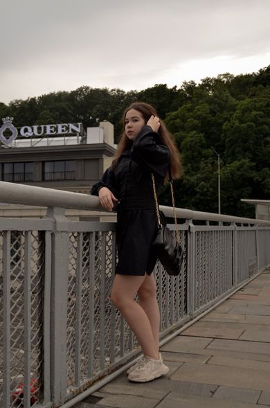 portrait, content, street