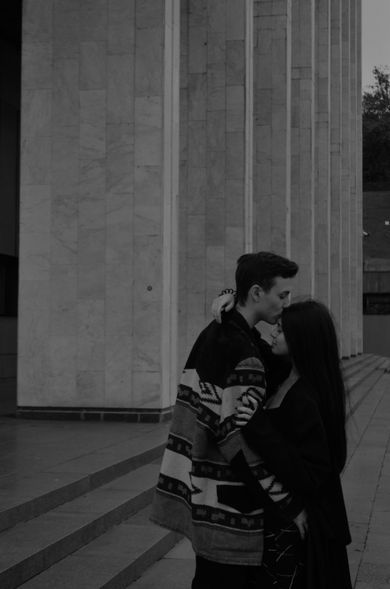 couple, blackandwhite, ukraine, portrait, content