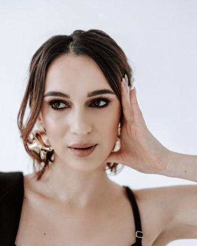 glamour, portrait, fashion