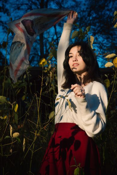 nature, portrait, content