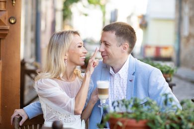 couple, portrait, wedding, family