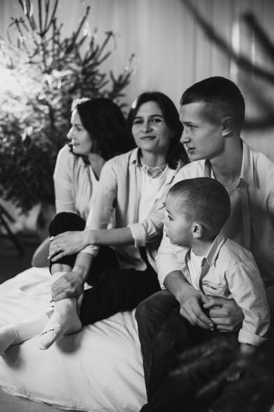 portrait, family