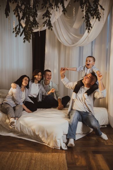 portrait, family