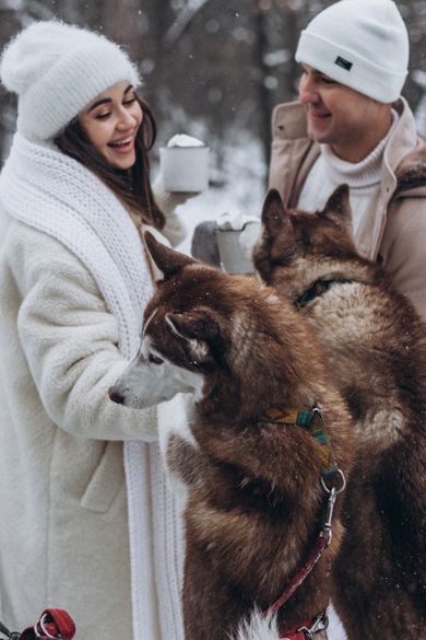 pets, couple, family