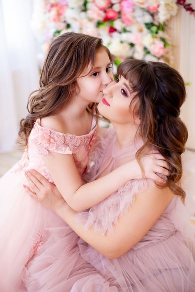 children, portrait, family