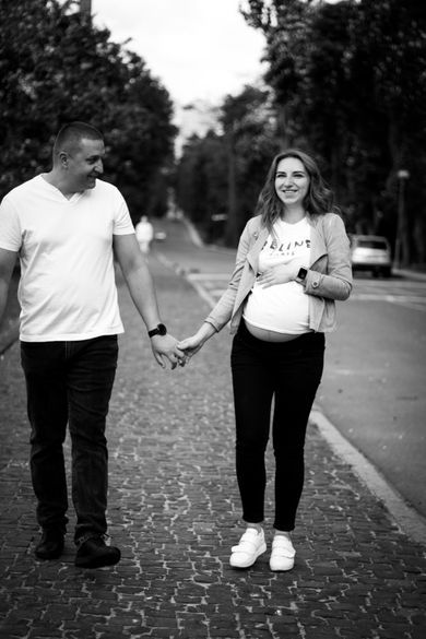 couple, children, maternity, portrait, family