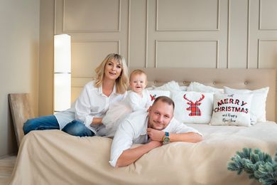 children, baby, family, portrait