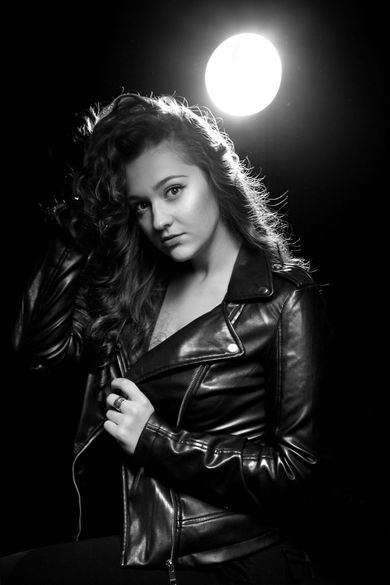 portrait, content, blackandwhite