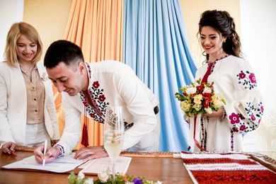 couple, wedding
