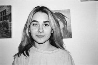 film, portrait, blackandwhite