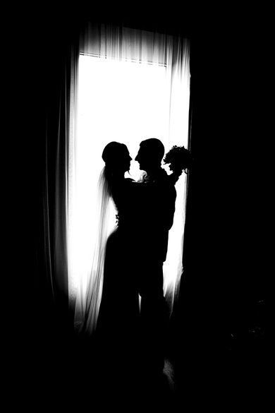 couple, portrait, wedding