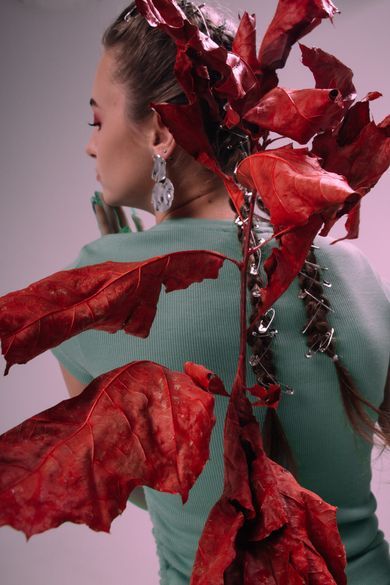 glamour, portrait, fashion