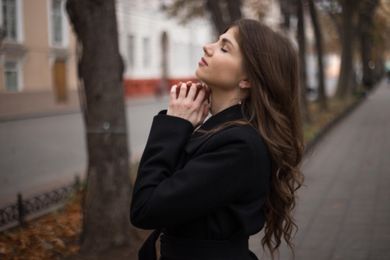 glamour, portrait, content, fashion