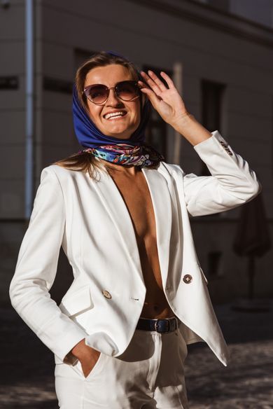 portrait, content, fashion