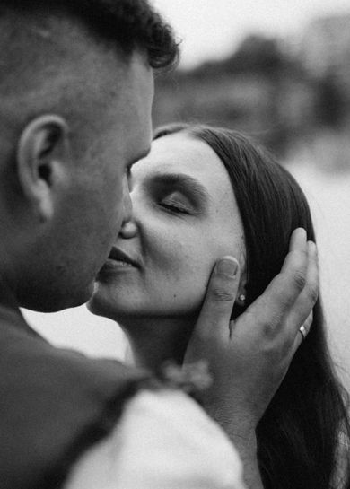 couple, blackandwhite, street, portrait, family