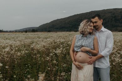 couple, maternity, family