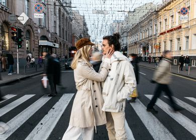 couple, street, family, content, fashion
