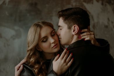 couple, commercial, content