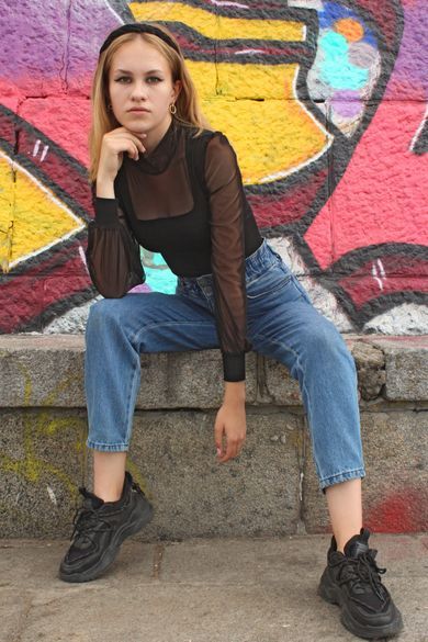 street, portrait