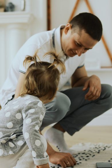 couple, children, family