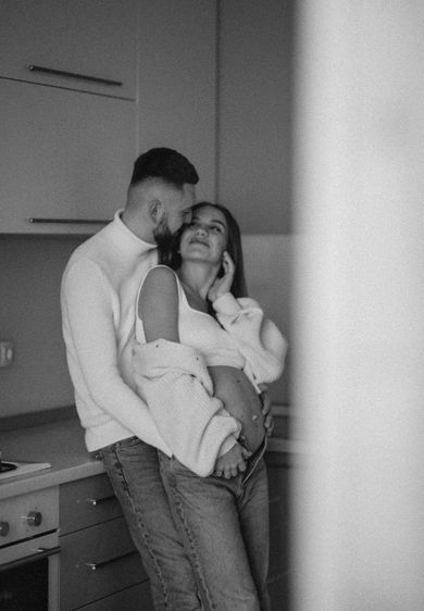 blackandwhite, maternity, family
