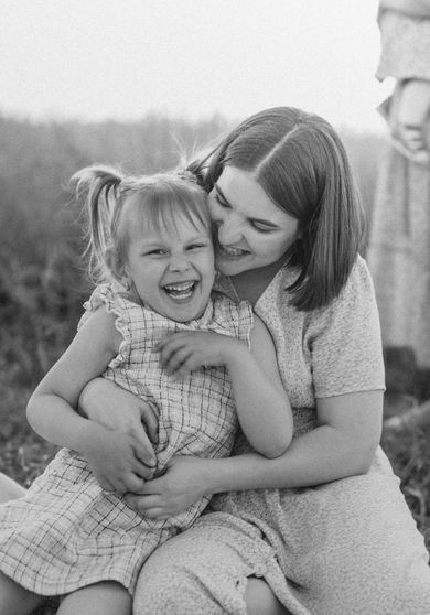 blackandwhite, children, family
