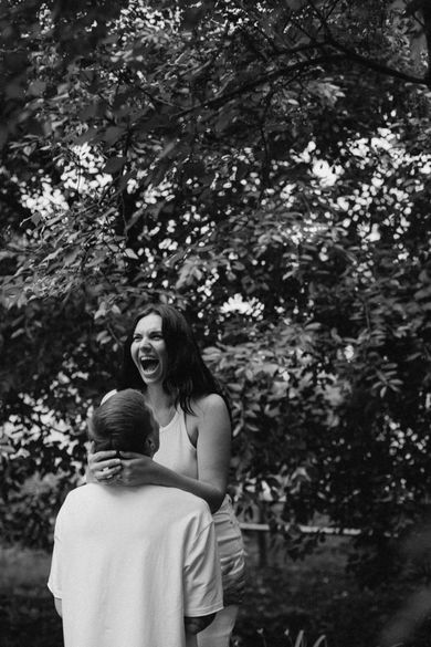 couple, blackandwhite