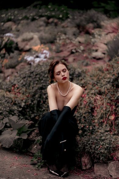 nature, portrait, glamour