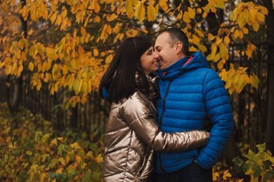 couple, portrait, family