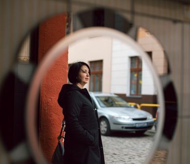 street, portrait